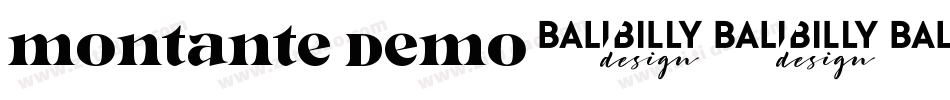 Montante Demo字体转换